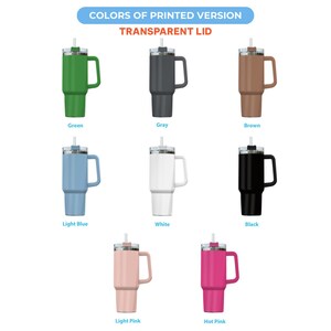 Custom Disney Friends Stitch and Angel Colorful Tumbler, Personalized Disney 40oz Tumbler With Handle Disney Characters Tumbler Christmas image 7