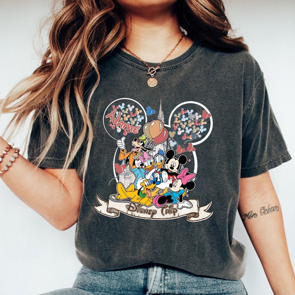 Custom Disney Trip 2024 Family Unisex T-Shirt, Disney Family Tee, Disney Castle shirt