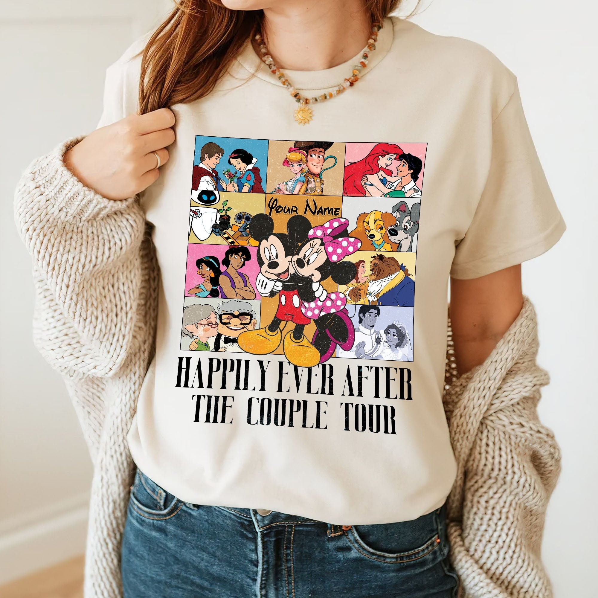 Custom Disney Happily Ever After Unisex T-Shirt