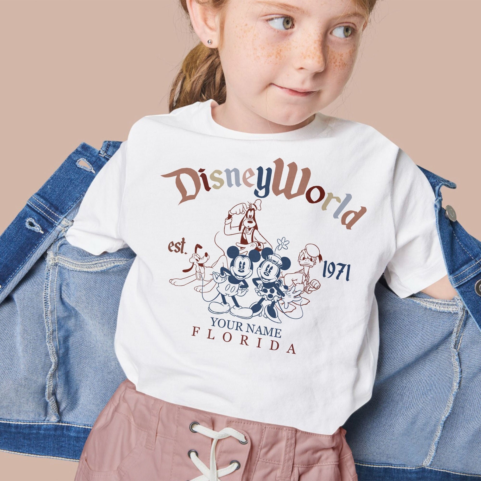 Personalized Disneyworld Florida Est 1971 Disney Shirt, Disney Family Matching Shirt