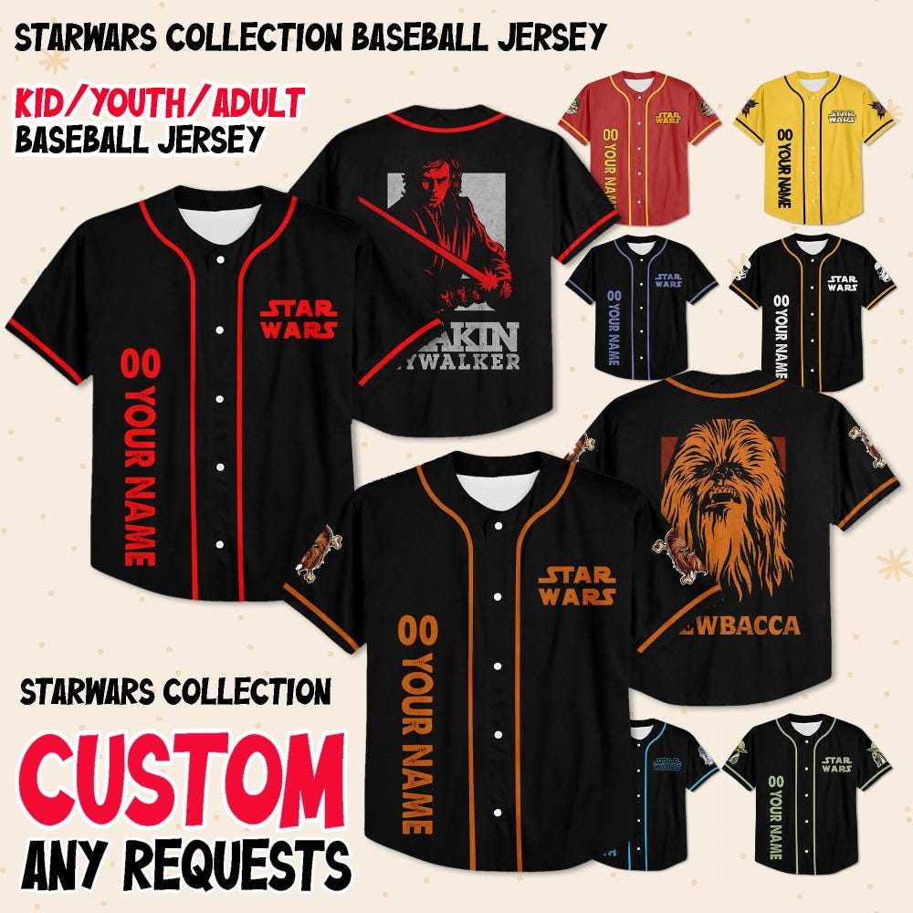 Personalized Kids Star Wars Birthday Father Mother Day Gift 2026