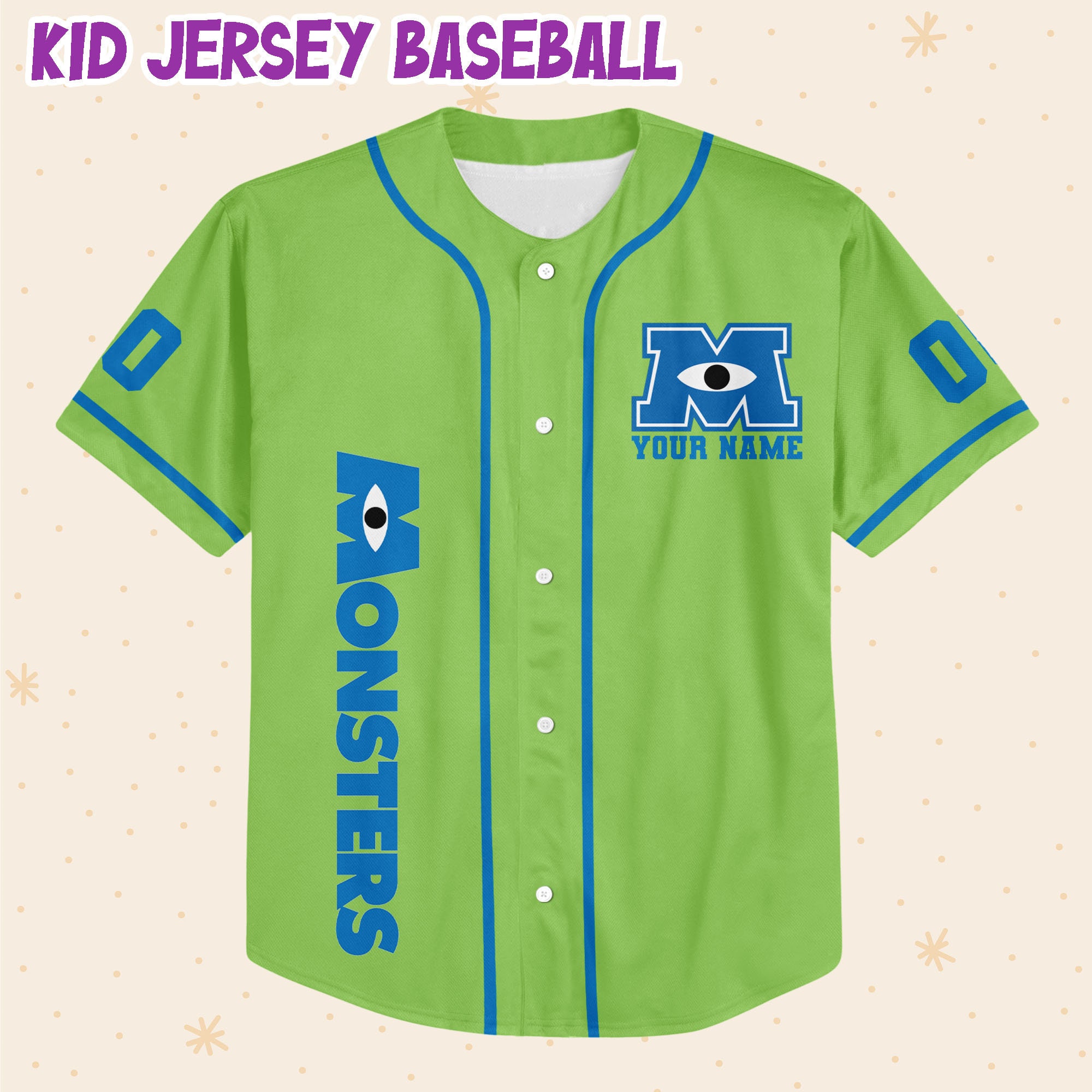 Discover Jersey Mike Custom Kids, Youth, Adult Disney Baseball Jersey Sports Outfits Cute Gifts For Fans Disney