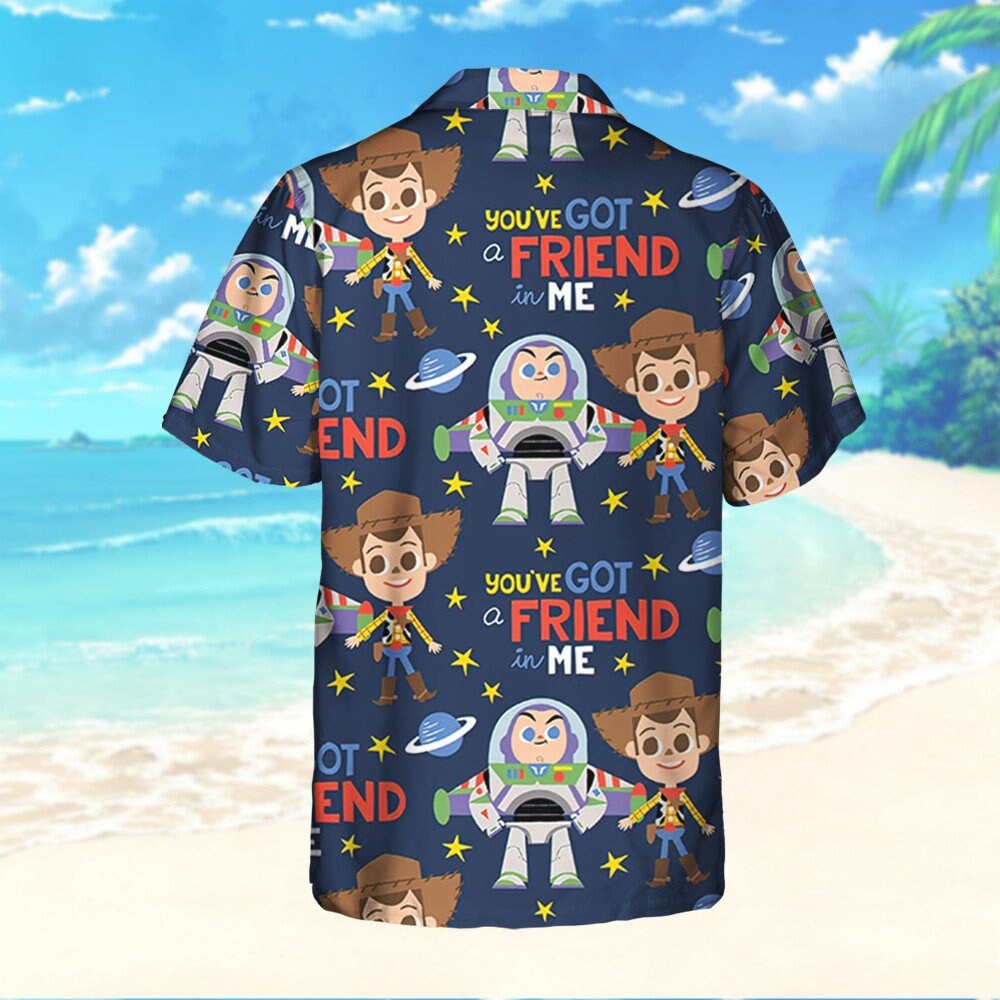 Disney Toy Story You've Got A Friend In Me Disney Hawaii Shirt, Aloha Disney Hawaiian Shorts, Disney Summer Vacation Shirt Disney Trip Shirt