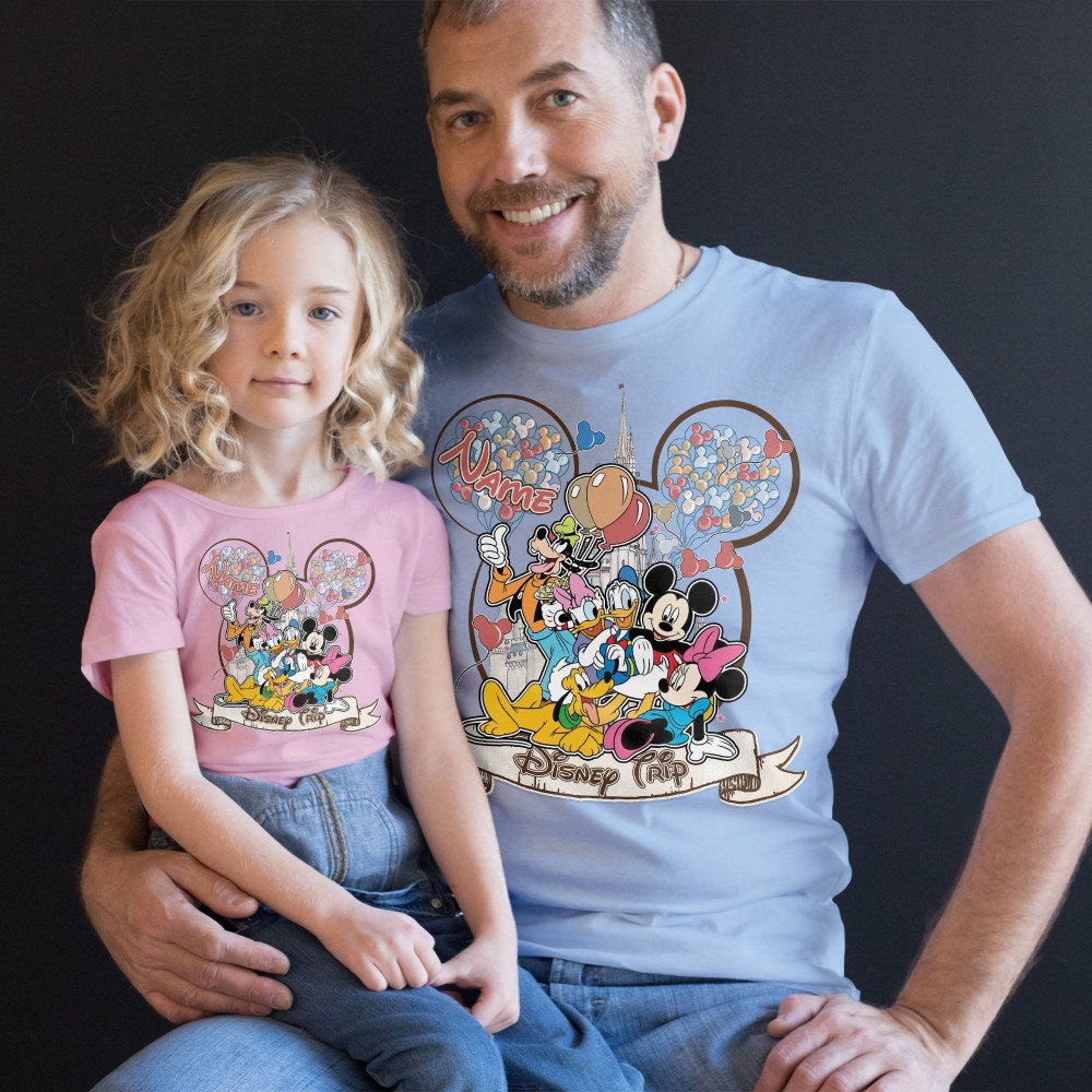 Custom Disney Trip 2024 Family Unisex T-Shirt, Disney Family Tee, Disney Castle shirt