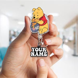 Disney Portachiavi, Cordino, Portabadge, Porta-tessera D'identà - Foto 7