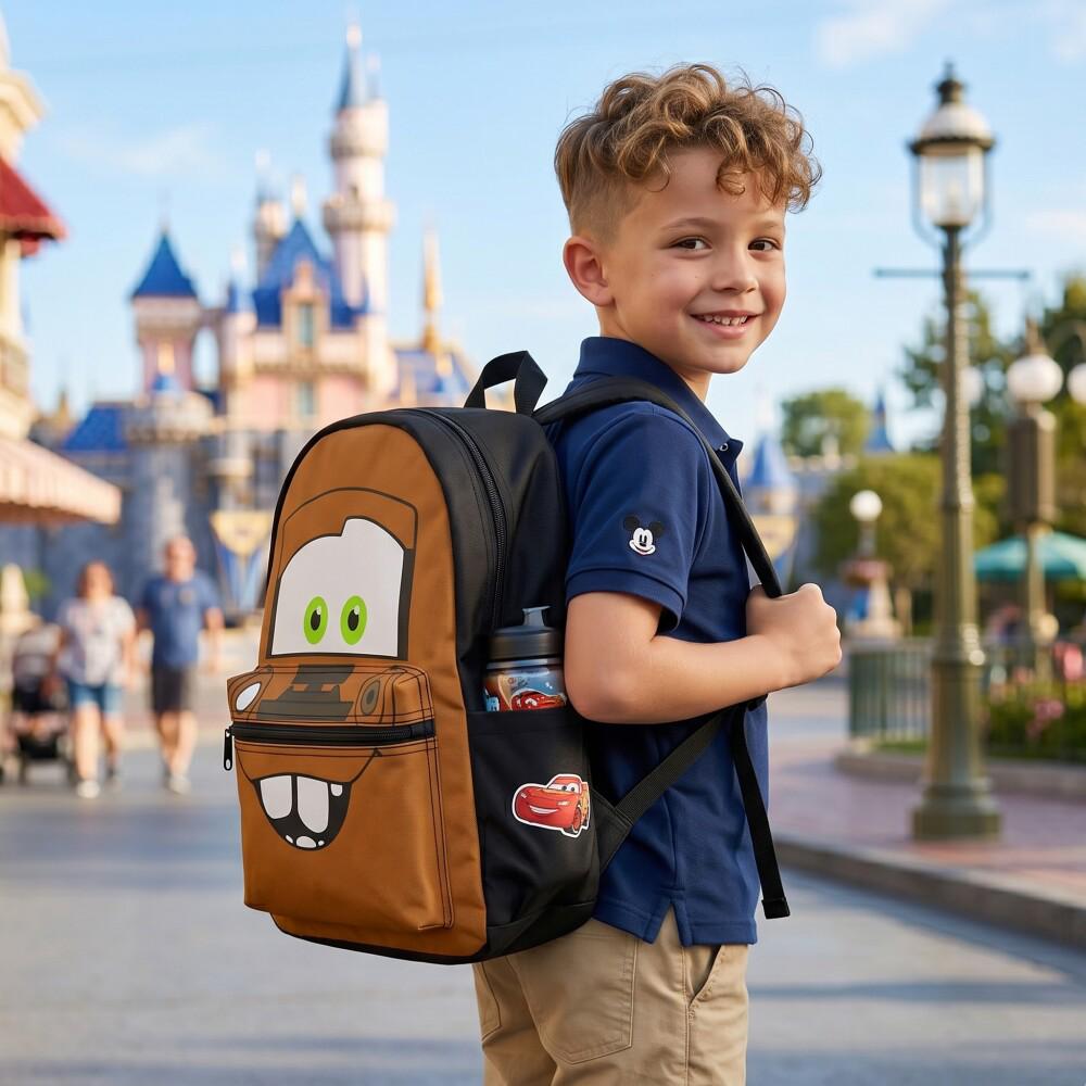 boys' disney mini backpack Loungefly x Mickey Mouse Oh Boy! Quilted The front circular pocket includes an applique of Mickey Mouse Mickey & Friends Exclusive Holiday