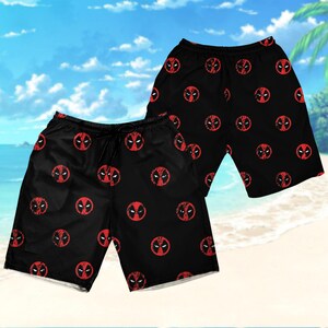Deadpool Symbol Seamless Awesme, Deadpool Superhero Button Up, Hero ...