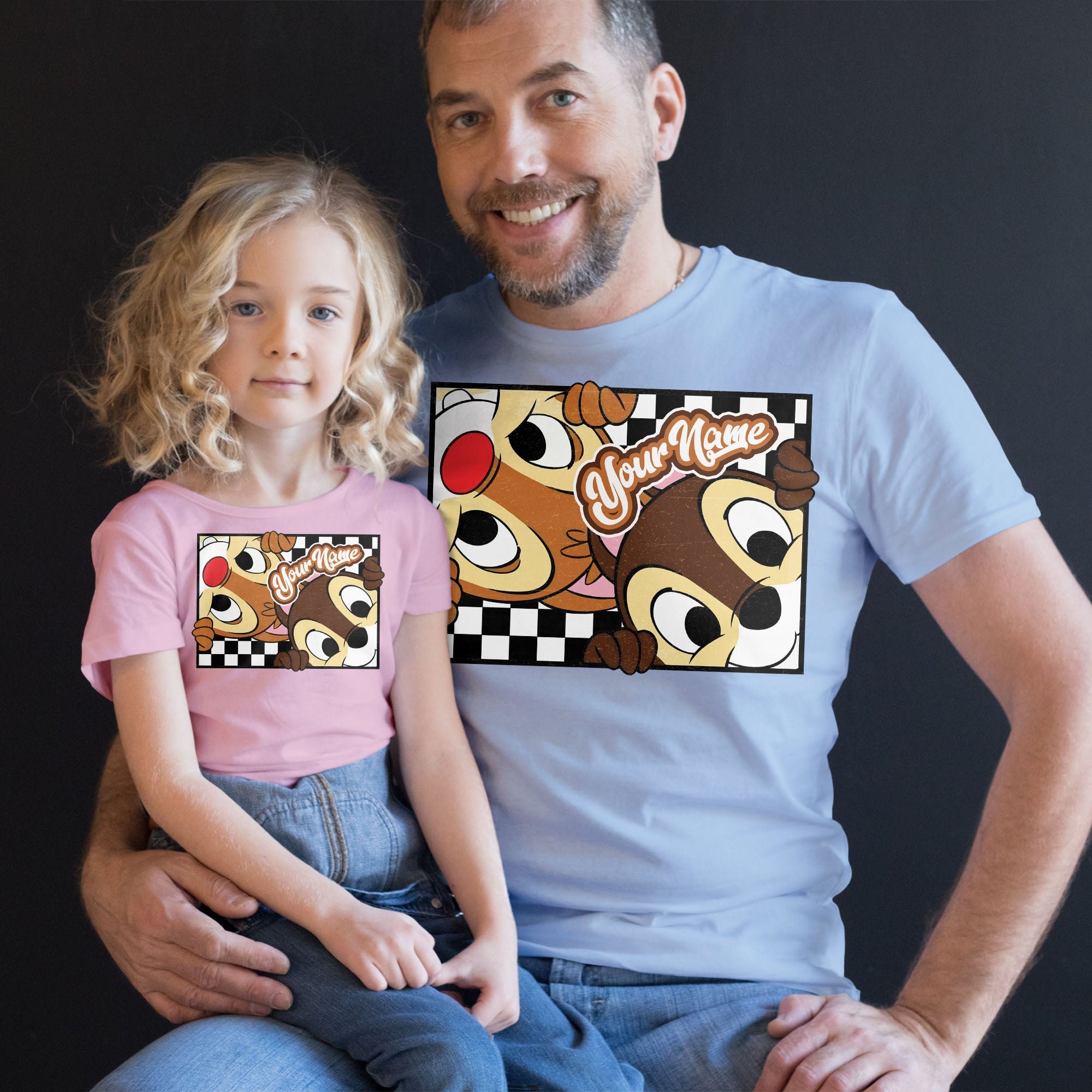 Personalized Chip And Dale Disney Shirt, Disney Family Matching Shirt