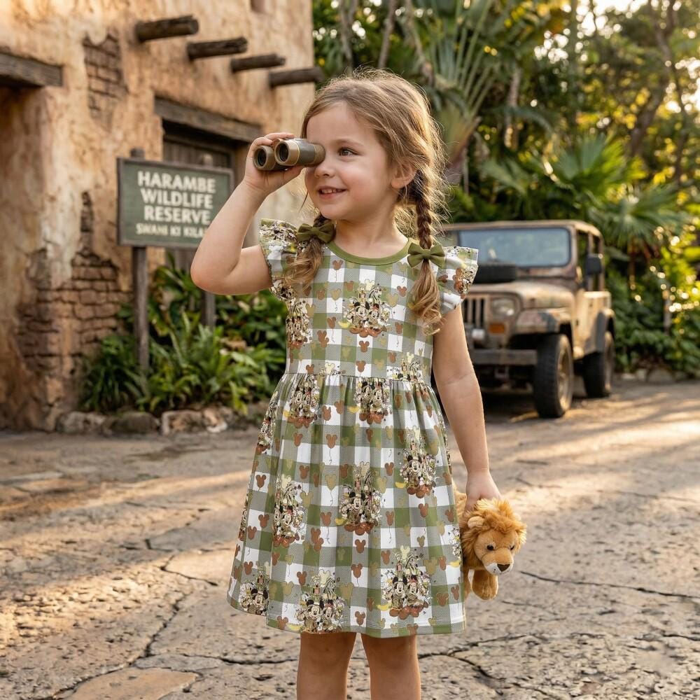 Green Plaid Toddler Dress - Etsy