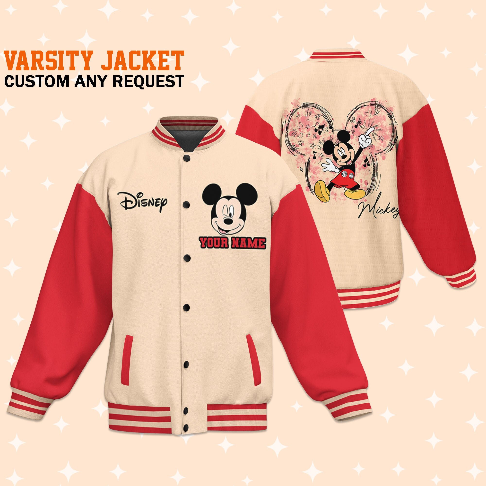 Mickey varsity shop jacket