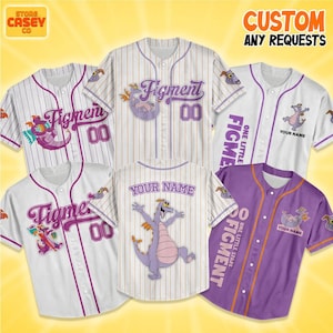 WDW エプコット　フィグメントTシャツ Epcot figment shirt - Etsy 日本