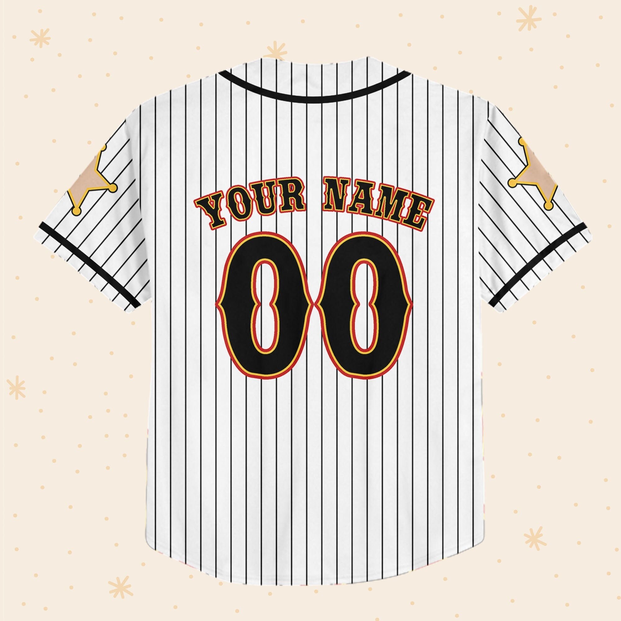 Personalized Disney Woody Toy Story Baseball Jersey sold by Sulfide