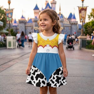 Cow Print Dress Toddler