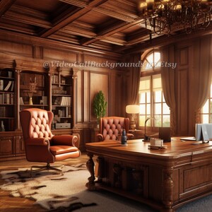 Professional Wooden Office