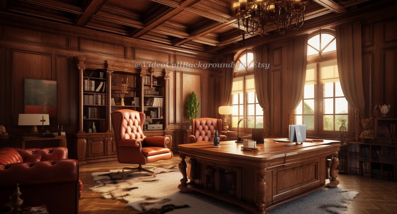 Professional Wooden Office