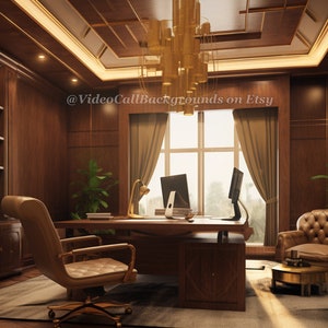 Professional Wooden Office