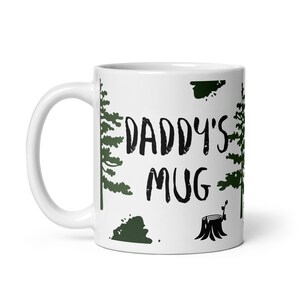 Papas Tasse Geschenk für Papa, Vatertag, Kaffeetasse, Baum Design