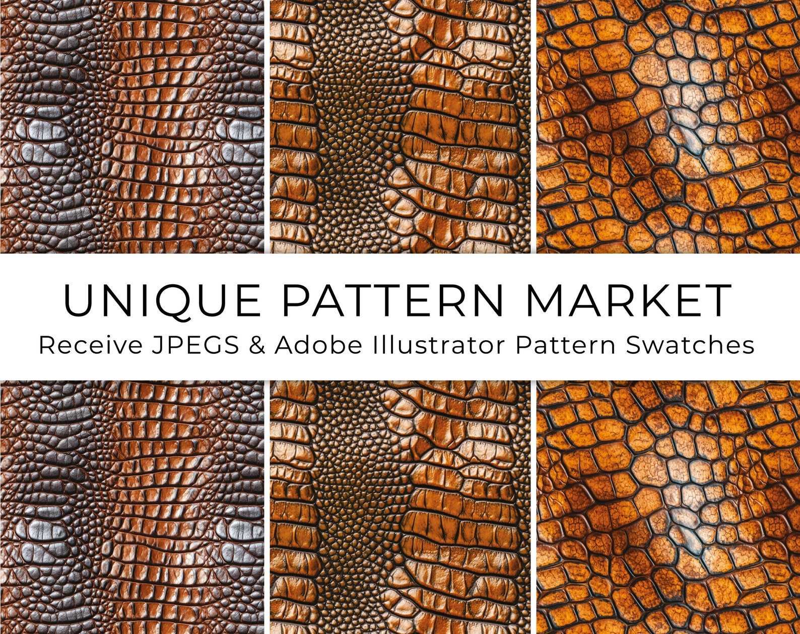 Luxescale: 24 Exquisite Crocodile Skin Texture Patterns for Design ...