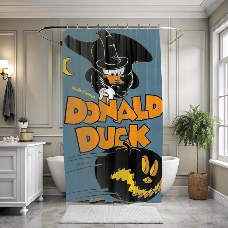 Disney Halloween Shower Curtain