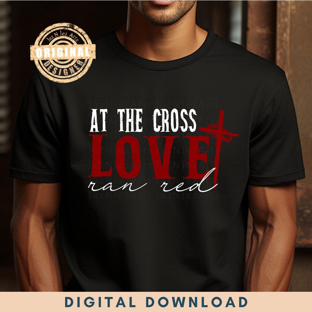 Christian Easter PNG Jesus Cross Png Love Ran Red Png Bible Verse Png ...