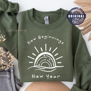 Nieuwjaar 2025 PNG Gelukkig Nieuwjaar SVG Hallo 2025 sublimatie ontwerp Nieuwjaar shirt ontwerp DTF-bestand nieuw begin svg