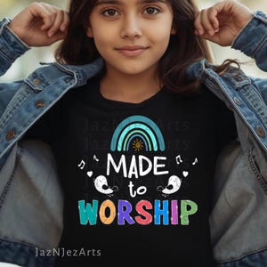 Colourful Christian Kids PNG Bundle Kids Faith Shirt svg bundle Retro Christian png Sublimation Designs Youth Sweater Designs DTF image 6