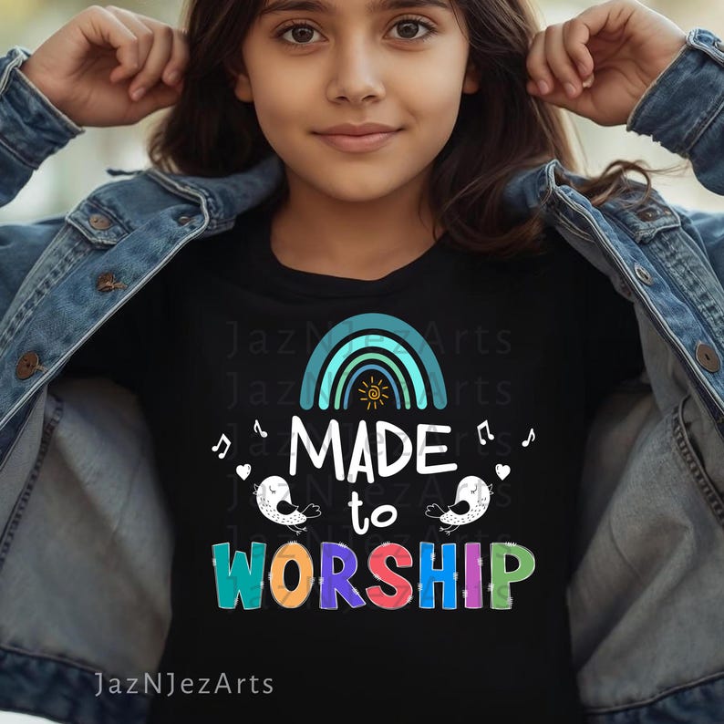 Colourful Christian Kids PNG Bundle Kids Faith Shirt svg bundle Retro Christian png Sublimation Designs Youth Sweater Designs DTF image 6