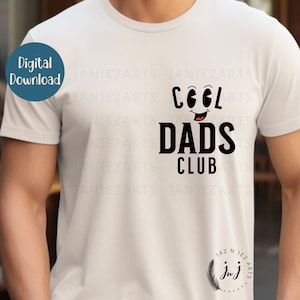 Cooles Dads Club Shirt für Männer, Cooles Dad T-Shirt für neuen Vater, lustiges Geschenk für neuen Vater, Vatergeschenk, Vatertagsgeschenk, Vatertagsgeschenk, Vatertagsgeschenk