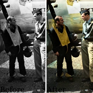 Professional Black & White Photo Colorization and Upscaling Services for Unforgettable Images