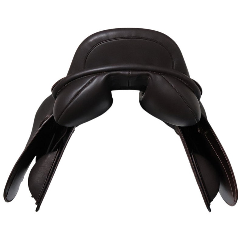 Premium Leather Jumping Saddle English Riding Horse Saddle Tack Equestrian Riding Gear for