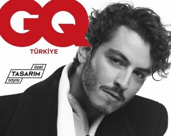 GQ Turkey Fall 2023 Cover Boran Kuzum / Livraison rapide gratuite dans le monde entier