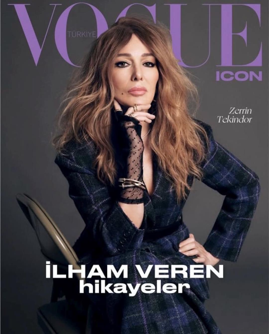 Vogue Icon Turkey January 2025 Zerrin Tekindor / Fast