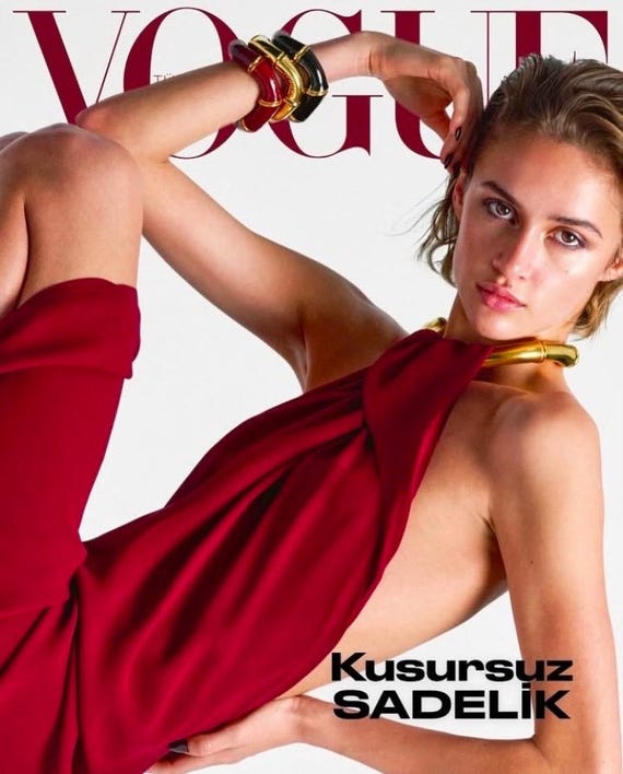 Vogue Turkey March 2022 Mila van Eeten / Barbara Palvin