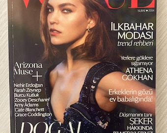 Vogue Turkey February 2014 Arizona Muse, Nehir Erdoğan, Cate Blanchett.