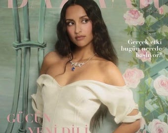 Harper's Bazaar Turkey April 2026 Alexandra Leclerc - Kerem Bursin & Hadise - Nikki Vonsee - Küntay Tarık Evren / Worldwide Tracked Shipping
