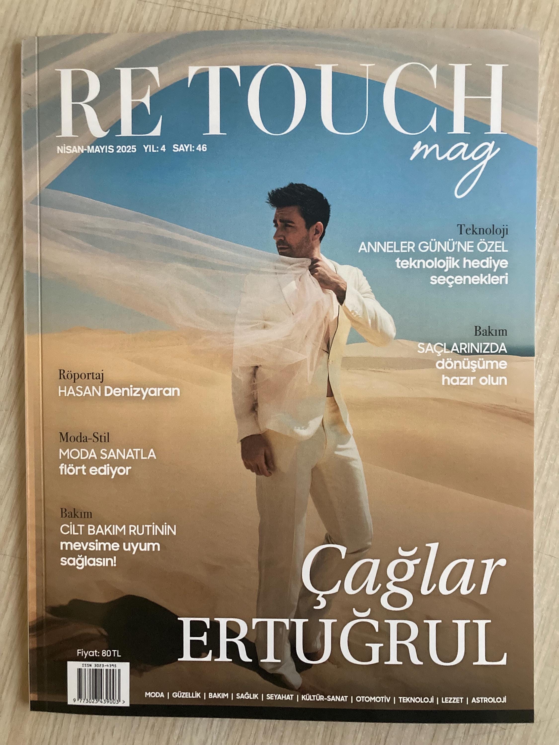 ReTouch Mag Turkey May 2025 Çağlar Ertuğrul - Hasan Denizyaran / Fast Shipping Worldwide