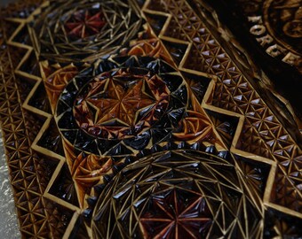 Set di backgammon di lusso intagliato a mano – Illustrazione di Odino, gioco da tavolo vichingo, backgammon in legno fatto a mano, arte pirografica, regalo di alta qualità