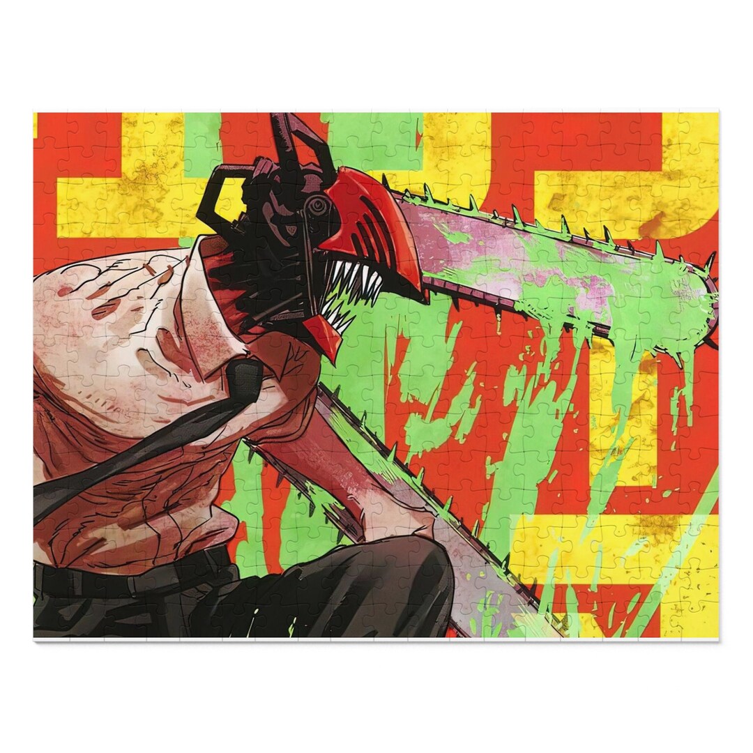 Chainsaw Man Jigsaw Puzzle 30 110 252 5001000piece for Etsy