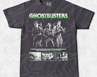 Limitiertes Ghostbusters Horror Film Vintage T-Shirt, Geschenk für Frau und Mann Unisex T-Shirt LD