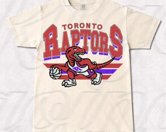 90年代ヴィンテージ トロント ラプターズ Tシャツ：ウェーブス