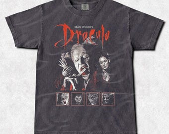 Maglietta vintage del film Dracula: maglietta unisex del film horror FD