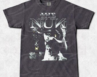 Vintage T-shirt The NUN horrorfilm, cadeau voor vrouw en man Unisex T-shirt