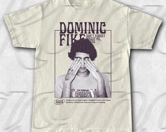 Dominic Fike Don't Forget About Me Vintage Unisex T-Shirt FD