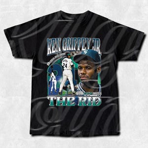 Ken Griffey Jr Baseball Legend Player Vintage T-Shirt, Gift For Women and Man Unisex T-Shirt