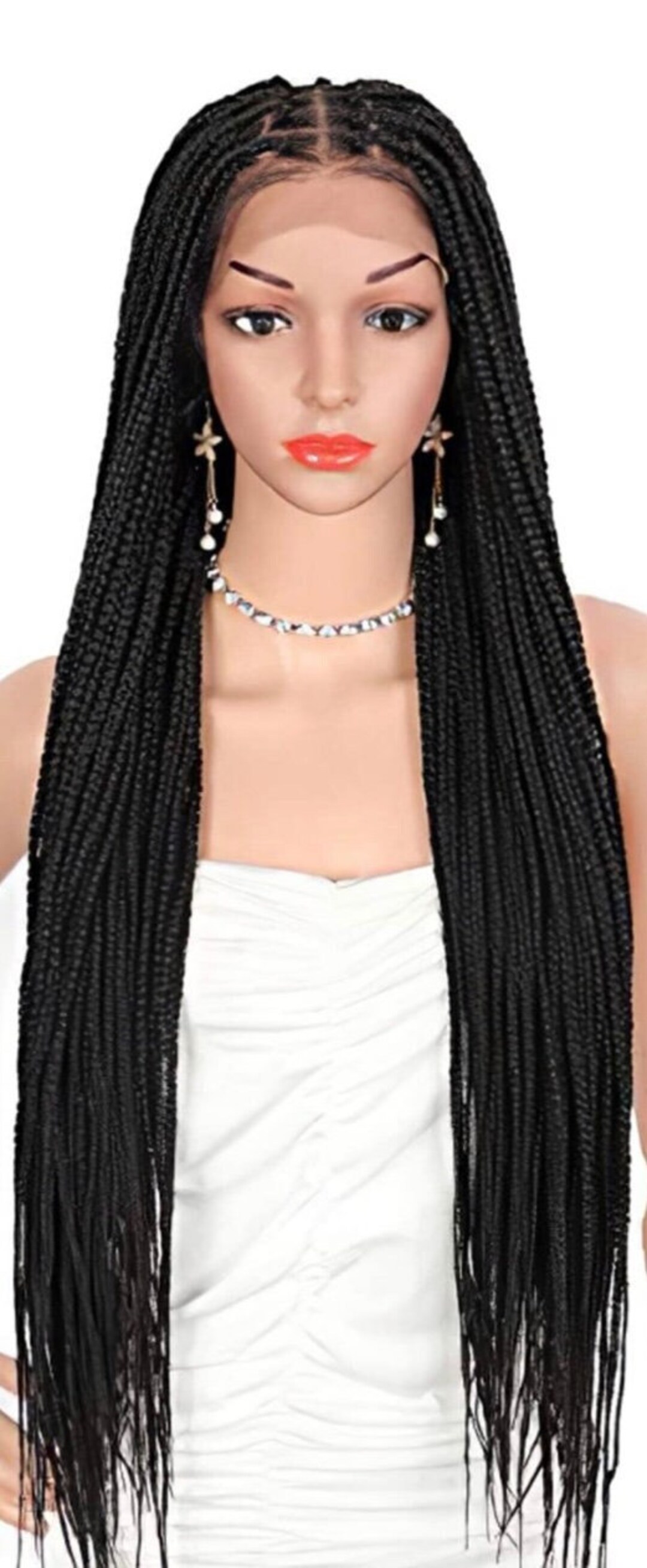 Best Braided Wigs 13x7 31 INCH BOX BRAID Wig Etsy