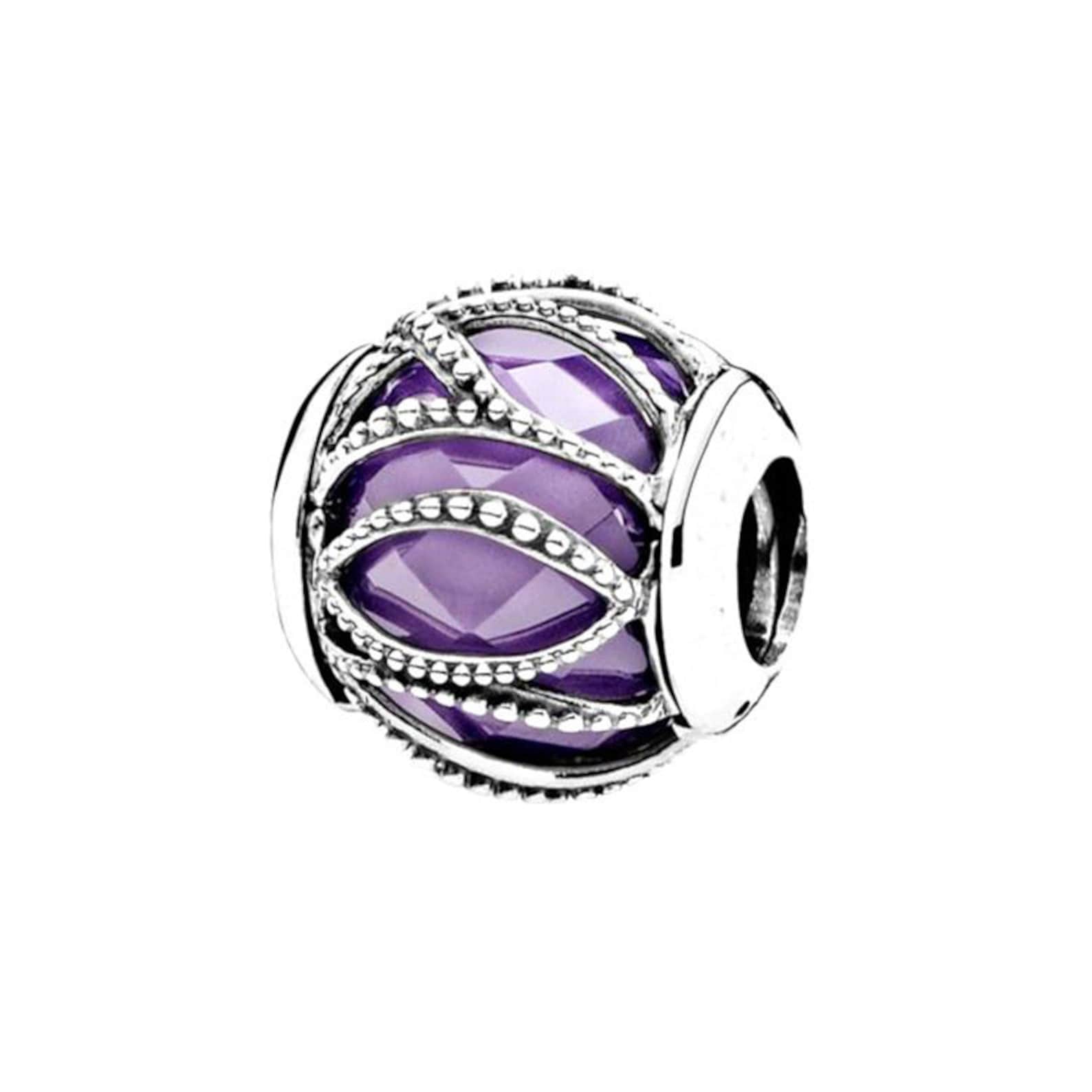 Pandora Purple Intertwining Radiance Charm Silver S925 ALE Etsy
