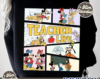 Mickeyy mouse Leraar leven png, eerste schooldag png, muis en vrienden, eerste/tweede/derde leerjaar terug naar school, png