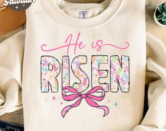 He is Risen png,Matthew 28:6,Risen png,retro easter doodle png,Easter Christian Png,Easter bible verse png,Risen doodle png,retro easter png
