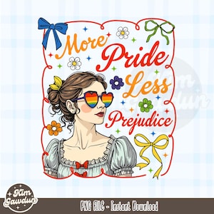 Più orgoglio meno pregiudizio png, LGBTQ+ Ally Pride Design, Rainbow Pride Month Digital Art, LGBTQ Gift, Lesbian Pride png, Pride Parade