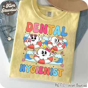 Equipo dental Verano Png, Dentista Divertido Verano Png, Higienista Dental Png, Pasta de Dientes y Diente Png, Menta Para Ser Verano Png